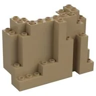 Rock Panel Rectangular 4 x 10 x 6, Dark Tan