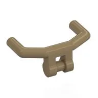 Handlebars with Angular Handles, Dark Tan