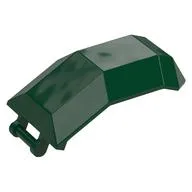 Windscreen 4 x 4 x 4 2/3 with Handle, Dark Green