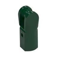 Bar Holder with Hole and Bar Handle, Dark Green