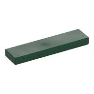 Tile 1 x 4 with Groove, Dark Green
