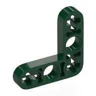 Technic Beam 3 x 3 L-Shape Thin, Dark Green
