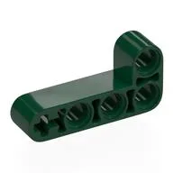 Technic Beam 2 x 4 L-Shape Thick, Dark Green