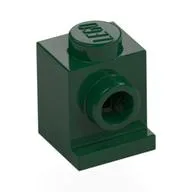 Brick Special 1 x 1 with Headlight, Dark Green