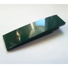 Brick Curved 8 x 2 No Studs, Dark Green