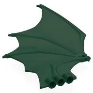Creature Body Part, Dragon, Wing Large, Dark Green
