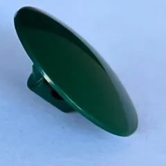 Shield Round Bowed [Plain], Dark Green