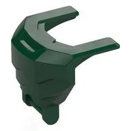 Mech Chest Plate / Armor with Handle, Dark Green