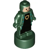 Minifig Trophy Statuette, Professor McGonagall Print, Dark Green