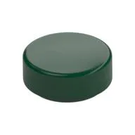 Tile Round 1 x 1, Dark Green