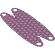 Hammock with 4 Holes with White Dots Print, Bright Pink