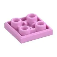 Tile Special 2 x 2 Inverted, Bright Pink