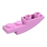 Brick Curved Inverted 4 x 1, Bright Pink