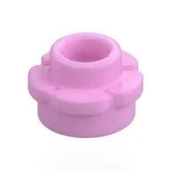 Plant, Flower, Plate Round 1 x 1 with 5 Petals, Bright Pink