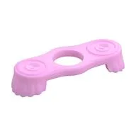 Minifig Neckwear Epaulette, Bright Pink
