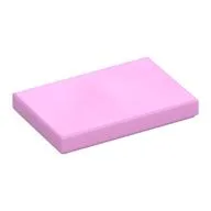 Tile 2 x 3, Bright Pink