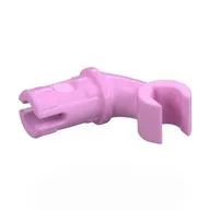 Arm, Short, with Technic Pin, Bright Pink