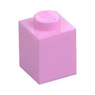 Brick 1 x 1, Bright Pink