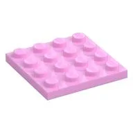 Plate 4 x 4, Bright Pink