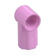 Technic Axle and Pin Connector Angled #1, Bright Pink