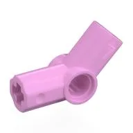 Technic Axle and Pin Connector Angled #4 - 135°, Bright Pink