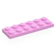 Plate 2 x 6, Bright Pink