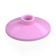 Dish 2 x 2 Inverted [Radar], Bright Pink