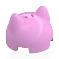 Brick Round 2 x 2 Dome Top with 2 Ears, Bright Pink