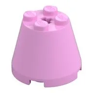 Cone 3 x 3 x 2, Bright Pink