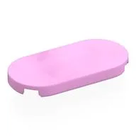 Tile Round 2 x 4, Bright Pink