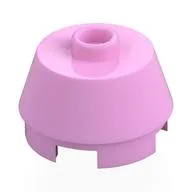 Brick Round 2 x 2 Truncated Cone, Bright Pink