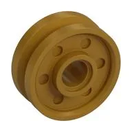 Wheel 18 x 8 with Fake Bolts and Deep Spokes with Inner Ring, Pearl Gold