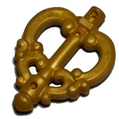 Weapon Staff Head, Pearl Gold
