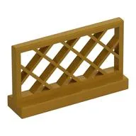 Fence Lattice 1 x 4 x 2, Pearl Gold
