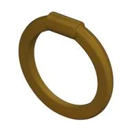 Weapon Chakram / Hoop Blade / Ring, Pearl Gold