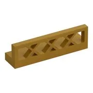 Fence Lattice 1 x 4 x 1, Pearl Gold