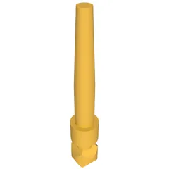 Equipment Wand [Individual], Pearl Gold