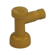 Tap 1 x 1 without Hole in Spout, Pearl Gold