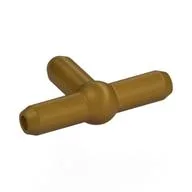 Pneumatic T-Piece (T Bar) [New Style], Pearl Gold
