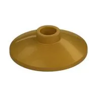 Dish 2 x 2 Inverted [Radar], Pearl Gold