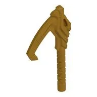 Weapon Sickle with Dragon Head, Pearl Gold