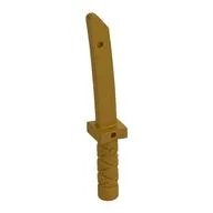 Weapon Sword / Katana / Wakizashi Short, Pearl Gold