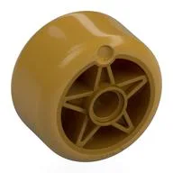 Wheel 24 x 20 with Pearl Gold Tire, Pearl Gold