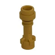 Weapon Lightsaber Hilt with Bottom Ring, Pearl Gold