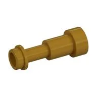 Equipment Telescope / Torch / Spyglass, Support Round 1 x 1 x 1 2/3, Pearl Gold