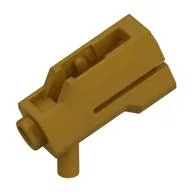 Launcher, Weapon Gun / Blaster / Shooter Square, Pearl Gold