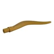 Plant / Animal Body Part, Tree / Branch / Tail / Appendage / Tentacle with Pin, Pearl Gold