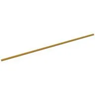 Hose Rigid 3mm D. 22L / 17.6cm, Pearl Gold