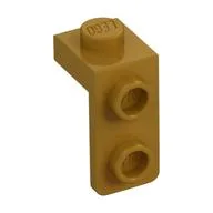 Bracket 1 x 1 - 1 x 2, Pearl Gold