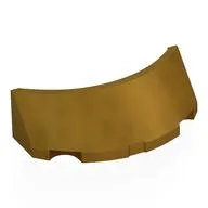 Windscreen 2 x 4 Half Dome, Pearl Gold